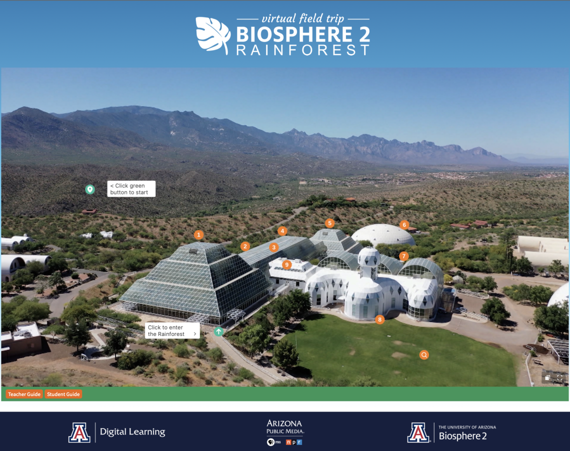 biosphere 2 virtual tour